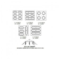 20x20 seating chart 1643745678 1 20x20 Pole Tent