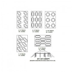 20x30 seating chart 1 1643747825 1 20x30 Pole Tent