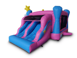 Mini Enchanted Bounce Slide 4 1739395889 1 Mini Enchanted Bounce House Slide