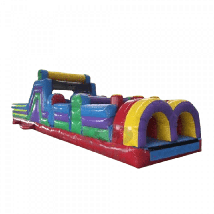 40' Obstacle Course 8 Elements 5 Colors