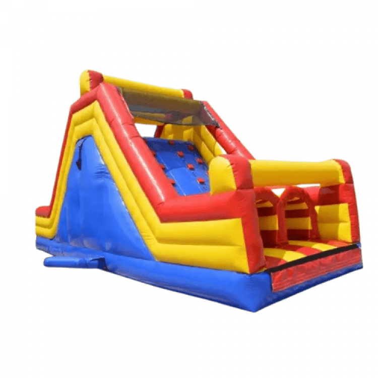 30' Rock Climb Slide 4 Elements Retro Colors