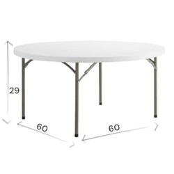 31C2AVML6eL. UF350350 QL80 1761767069 1 60" Round Table