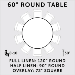 60 Round Table round 60 1761767258 1 60" Round Table