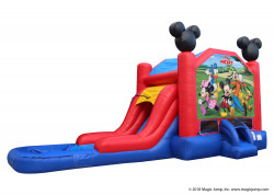 Mickey and Friends EZ Combo Wet or Dry nowm 1 1613160112 Mickey and Friends Bounce Slide (Wet or Dry)
