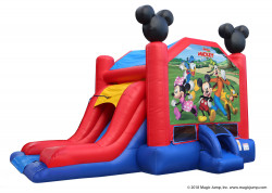 Mickey and Friends EZ Combo Wet or Dry nowm 3 1613160112 Mickey and Friends Bounce Slide (Wet or Dry)