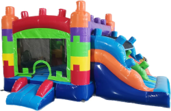 MiniBlocksBounceandSlide 1739395081 Mini Blocks Bounce House Slide