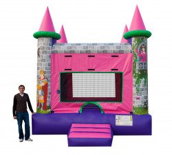 Princess Castle nowm 2 1613499039 16 Princess Castle (Small) Moon Bounce