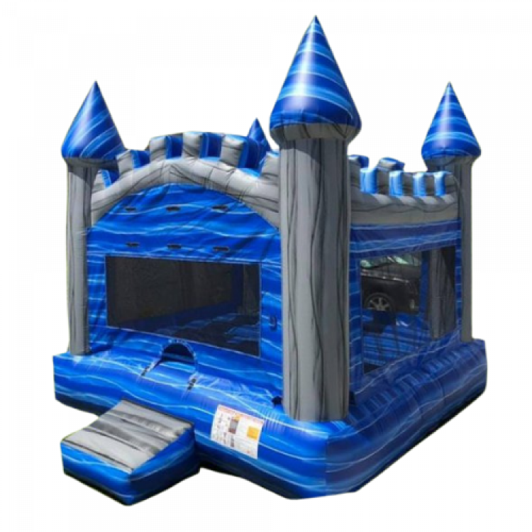 Blue Castle Moon Bounce