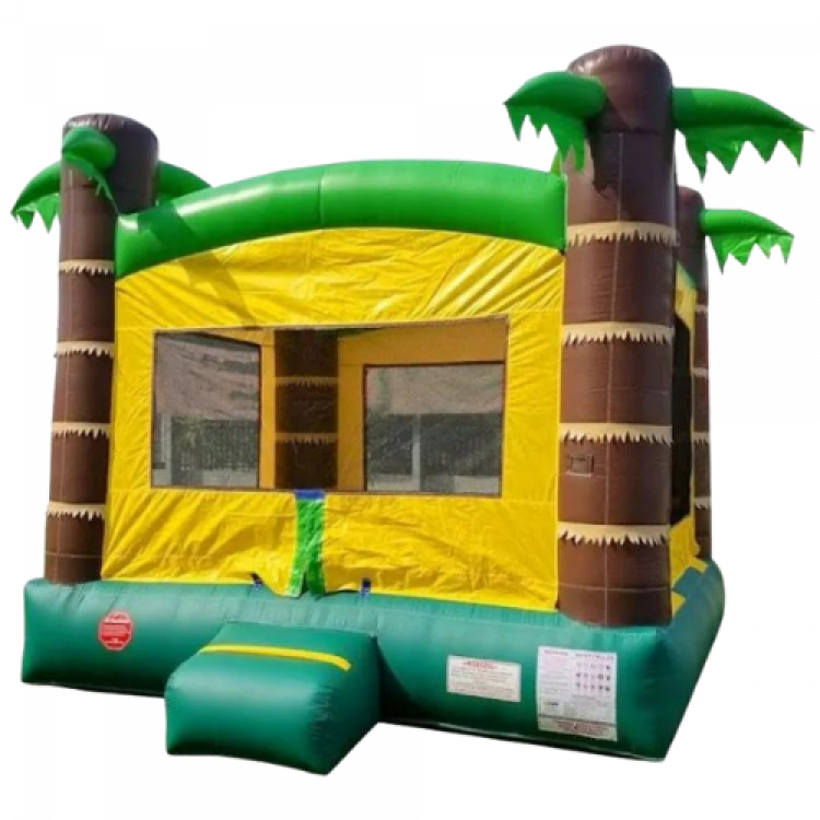 Palm Tree Tropical Bounce House (small)