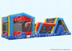 45 bounce house obstacle 1 1641496621 45' Bounce House Obstacle