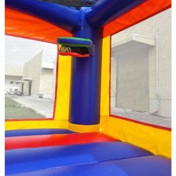 inflatable bounce house crossover rainbow image5 1 1 1643824572 Galaxy Rainbow Bounce House (Small)