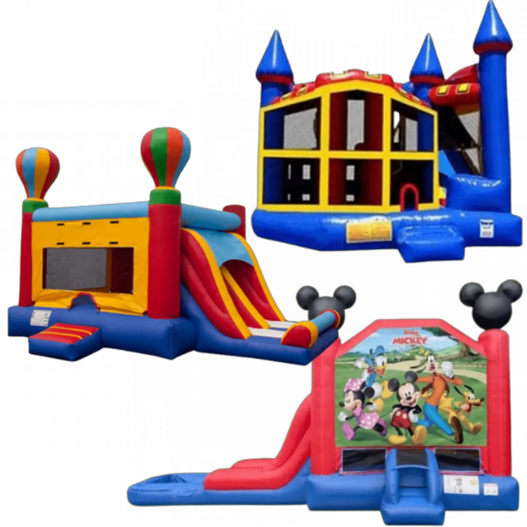 Moon Bounce Slide Combos - Moon Bounce Galaxy, LLC Upper Marlboro MD