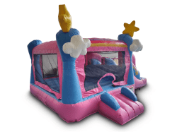 Mini Enchanted Bounce Slide 6 1739395890 1 Mini Enchanted Bounce House Slide
