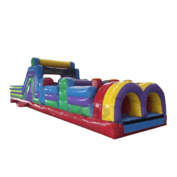 40' Obstacle Course 8 Elements 5 Colors