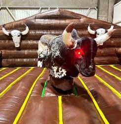 Bull20Ride20Brown20With20Air20Mattress 1690919367 Mechanical Bull