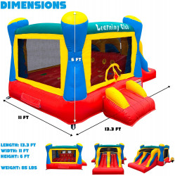 816Z868OjqL. AC SL1500 1623773385 Dalia Bounce House Combo