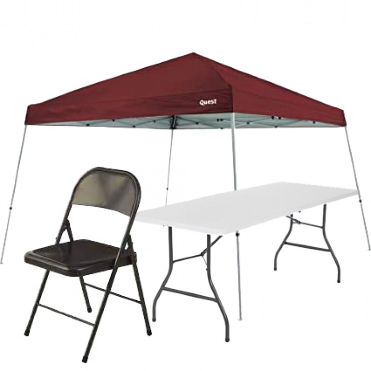 Tents, Chairs and Tables